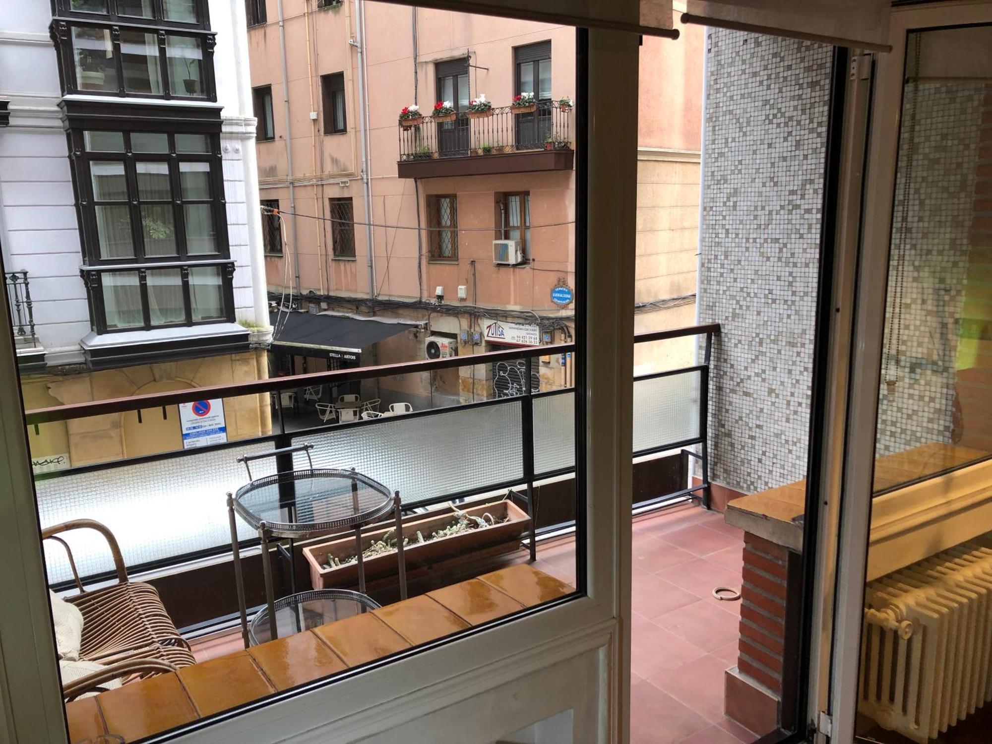 Suite En Apartamento Privado Terraza Centro Бильбао Экстерьер фото